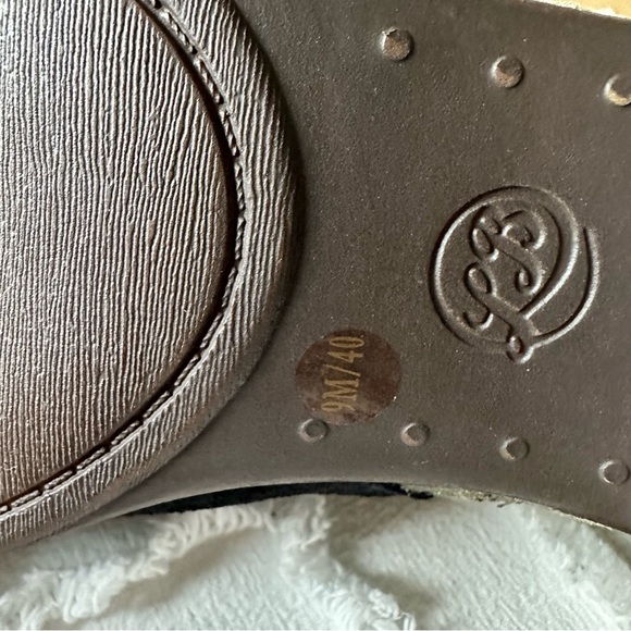 • NIB! • Lucky brand Basel camo army black ankle boots booties - Picture 6 of 7